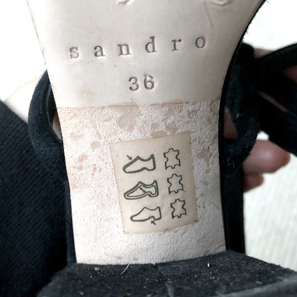 Sandro Juliette Suede Heels - Picture 8 of 8